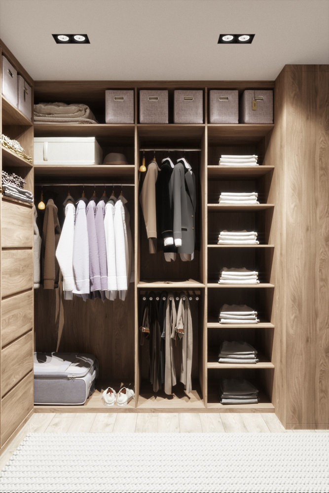 Фотография: Гардеробная в стиле Современный, Квартира, Проект недели, Эко, Монолитный дом, 3 комнаты, 60-90 метров, Днепропетровск, PARA Studio – фото на INMYROOM