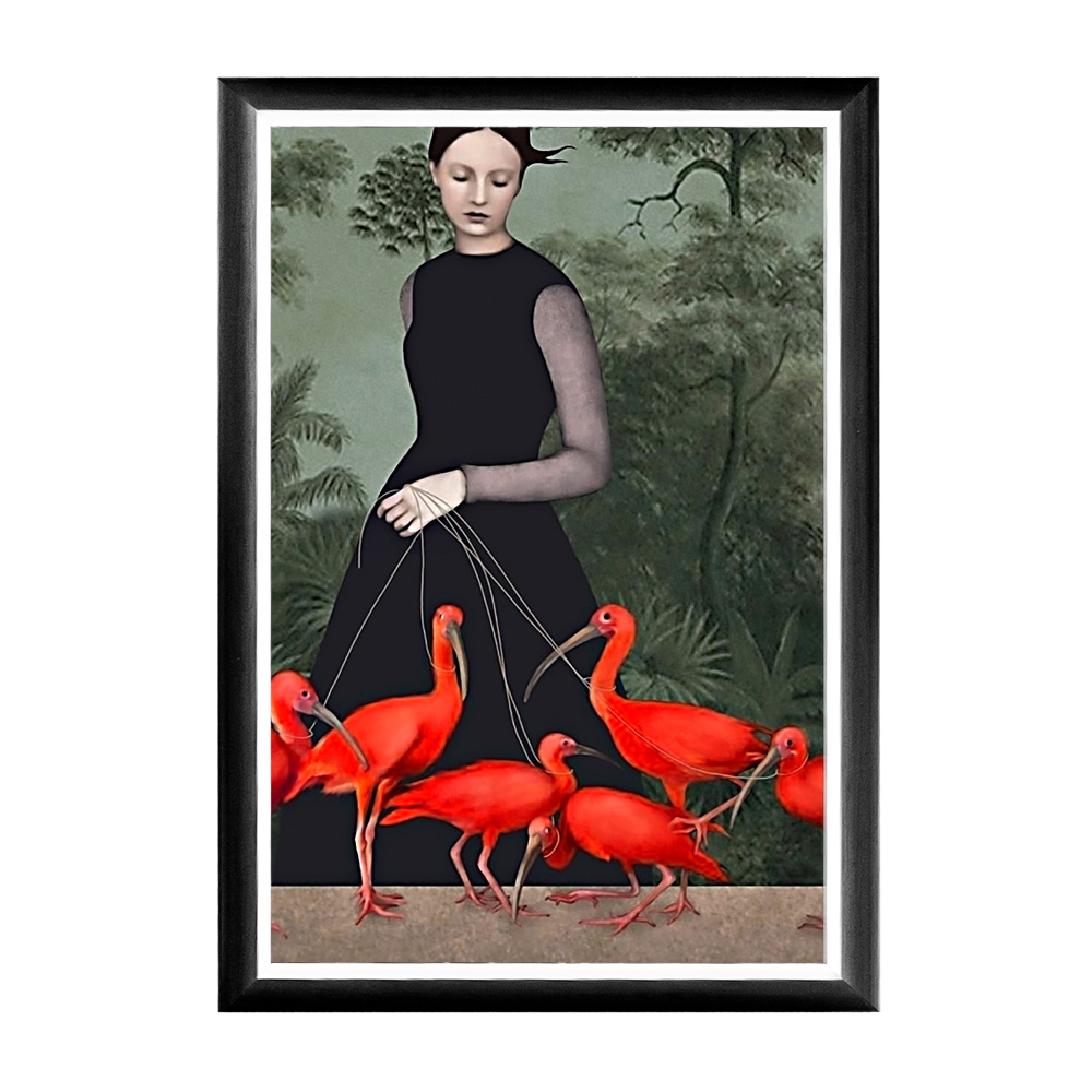 Арт-постер Повелительница ибисов