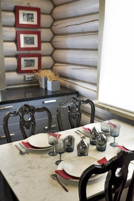 Фотография: Кухня и столовая в стиле Прованс и Кантри, Классический, Современный, Эклектика – фото на INMYROOM