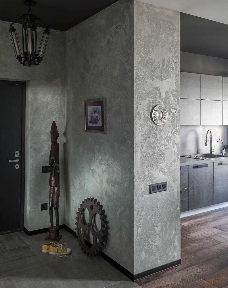 Фотография: Прихожая в стиле Лофт, Советы, Стены, Декоративная штукатурка, Dali decor, Dali-Decor – фото на INMYROOM Фотография: Прихожая в стиле Лофт, Советы, Стены, Декоративная штукатурка, Dali decor, Dali-Decor – фото на INMYROOM