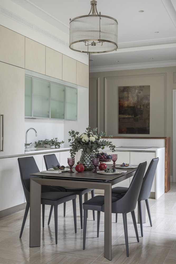 Фотография: Кухня и столовая в стиле Современный, Квартира, Проект дня, Москва, Монолитный дом, 4 и больше, Более 90 метров, Эксклюзивные проекты, ЖК «Парк Рублево», Алексей Стрелюк – фото на INMYROOM Фотография: Кухня и столовая в стиле Современный, Квартира, Проект дня, Москва, Монолитный дом, 4 и больше, Более 90 метров, Эксклюзивные проекты, ЖК «Парк Рублево», Алексей Стрелюк – фото на INMYROOM