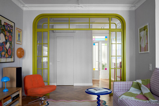 Фотография: Гостиная в стиле Современный, Эклектика, Квартира, Проект дня, Беларусь, Минск, 2 комнаты, 60-90 метров, Анжелика Макаревич – фото на INMYROOM