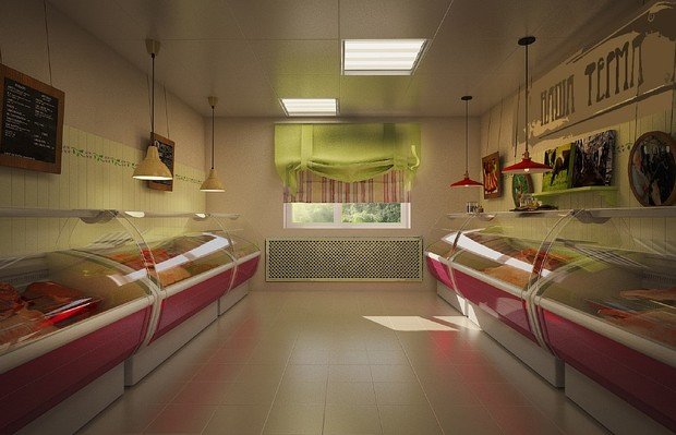 Фото из портфолио Магазин фермерских товаров "Щедрая околица" – фотографии дизайна интерьеров на INMYROOM