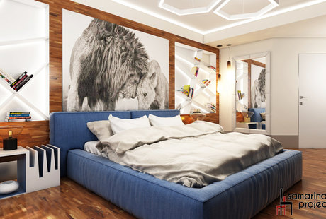 Дизайн спальни в современном стиле 