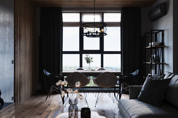 Фото из портфолио Квартира в стиле лофт – фотографии дизайна интерьеров на INMYROOM