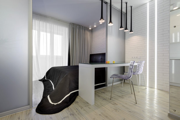 Фото из портфолио Квартира 29 м2 – фотографии дизайна интерьеров на INMYROOM