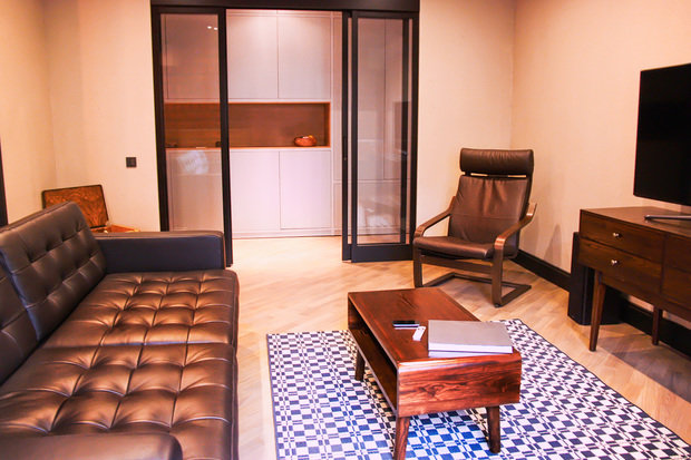 Фотография: Гостиная в стиле Лофт, Квартира, Дома и квартиры, Минимализм, Проект недели – фото на INMYROOM