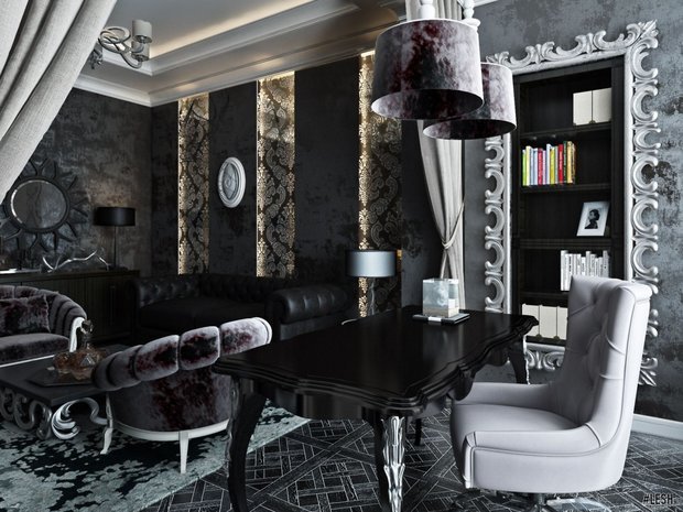 Фото из портфолио Zelenina 118 м – фотографии дизайна интерьеров на INMYROOM