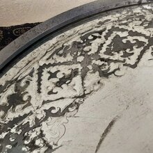 Фото из портфолио Круглое интерьерное зеркало с авторским травлением «Марокканские тайны» – фотографии дизайна интерьеров на INMYROOM