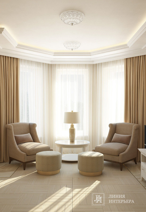 Фото из портфолио Дизайн дома классика – фотографии дизайна интерьеров на INMYROOM