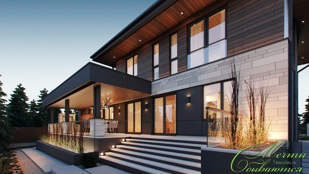 Фото из портфолио Современная реконструкция – фотографии дизайна интерьеров на INMYROOM