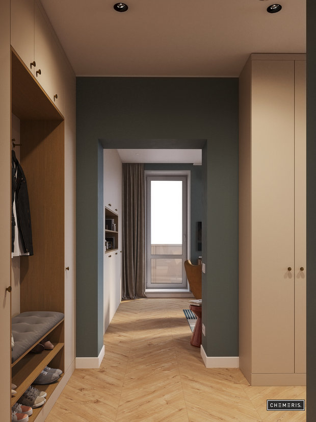 Фото из портфолио Квартира в ЖК Седьмое Небо – фотографии дизайна интерьеров на INMYROOM