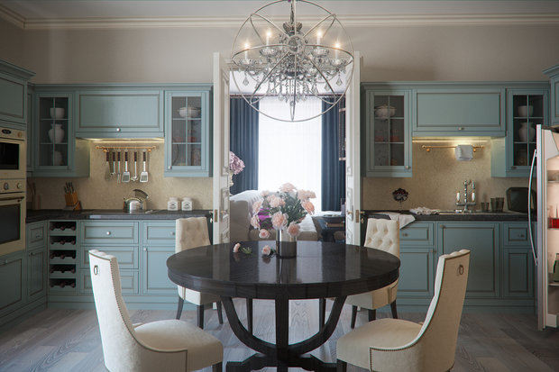 Фото из портфолио Кухни – фотографии дизайна интерьеров на INMYROOM