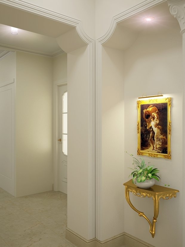 Фото из портфолио классический коридор прихожая – фотографии дизайна интерьеров на INMYROOM