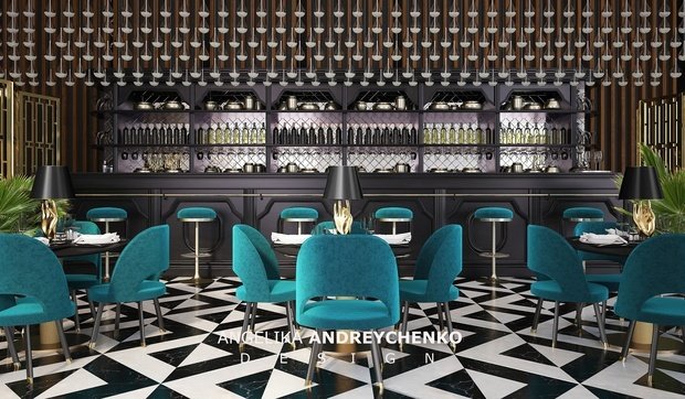 Фото из портфолио Restraunt – фотографии дизайна интерьеров на INMYROOM