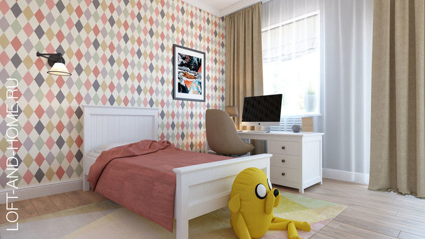 Фото из портфолио ТАУНХАУС, 120М2, ФЬЮЖН – фотографии дизайна интерьеров на INMYROOM