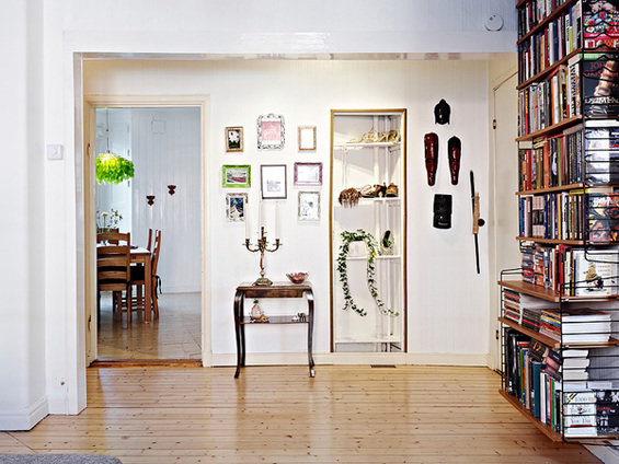 Фотография: Прихожая в стиле Прованс и Кантри, Скандинавский, Малогабаритная квартира, Квартира, Швеция, Дома и квартиры – фото на INMYROOM