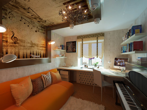 Фото из портфолио квартира  с восточной изюминкой – фотографии дизайна интерьеров на INMYROOM