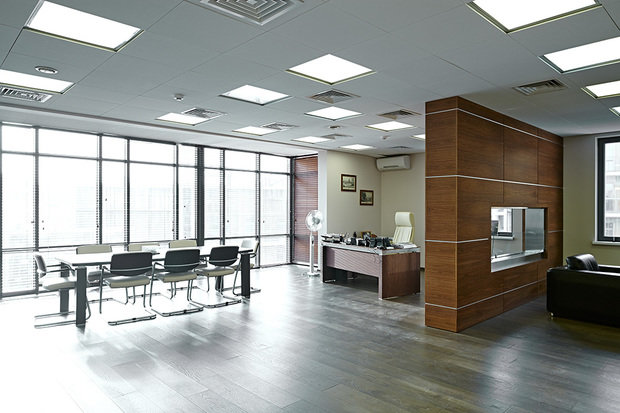 Фото из портфолио Офис компании ТМХ-сервис – фотографии дизайна интерьеров на INMYROOM