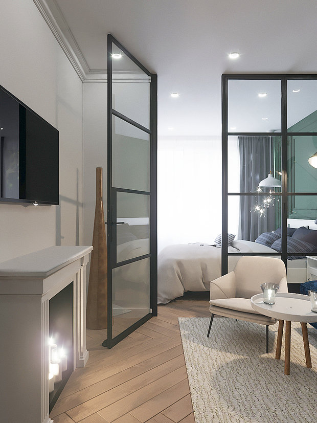 Фото из портфолио Дизайн квартиры Idel Tower – фотографии дизайна интерьеров на INMYROOM