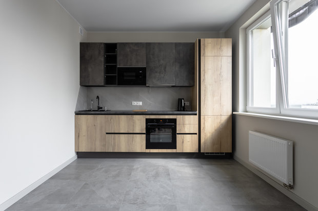 Фото из портфолио Качественный ремонт квартиры 50 м² в стиле лофт для мужчины – фотографии дизайна интерьеров на INMYROOM
