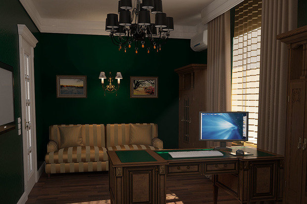 Фото из портфолио Кабинет – фотографии дизайна интерьеров на INMYROOM