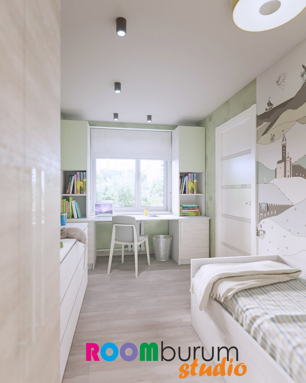 Фото из портфолио Детская для мальчика – фотографии дизайна интерьеров на INMYROOM