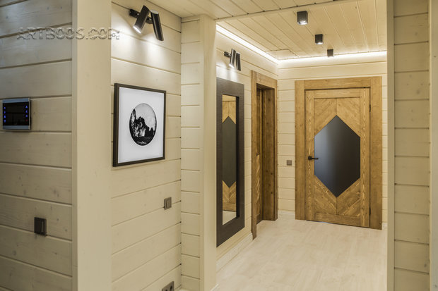 Фото из портфолио Шале на  "Полуострове" – фотографии дизайна интерьеров на INMYROOM