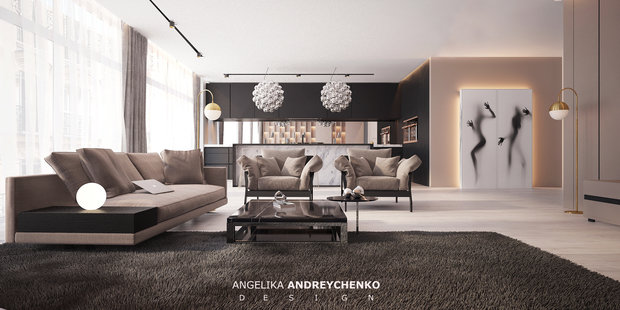 Фото из портфолио Color morning coffe – фотографии дизайна интерьеров на INMYROOM