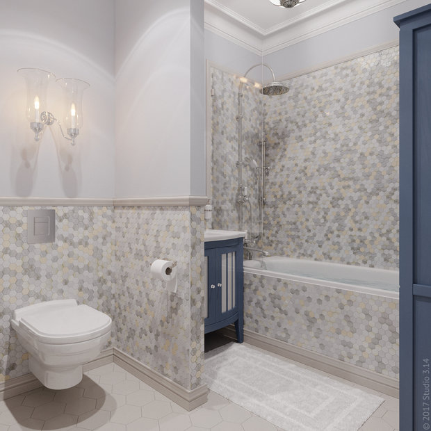 Фото из портфолио Уютная классика – фотографии дизайна интерьеров на INMYROOM