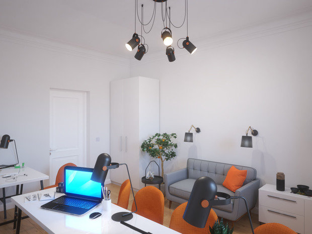 Фото из портфолио Офис для туристической фирмы. – фотографии дизайна интерьеров на INMYROOM