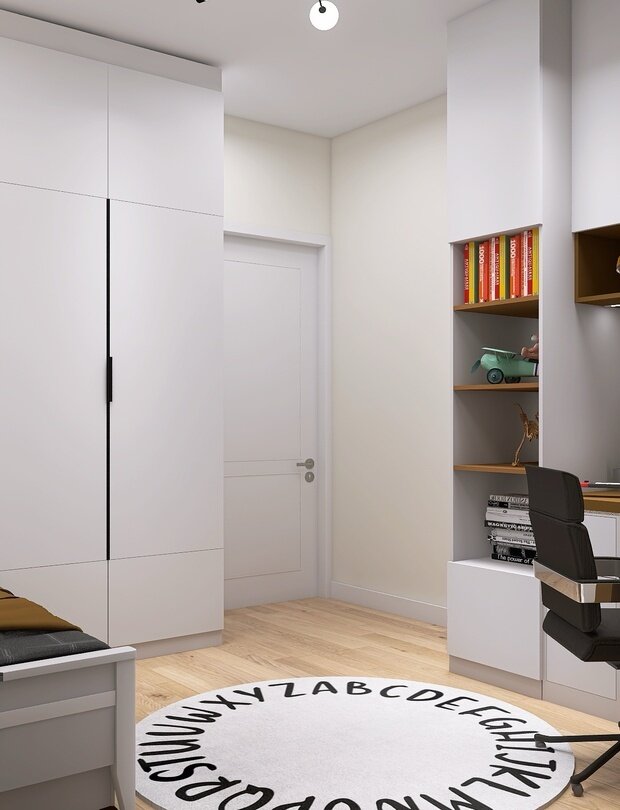 Фото из портфолио  г. Санкт-Петербург. Частичный проект двух детских и спальни – фотографии дизайна интерьеров на INMYROOM