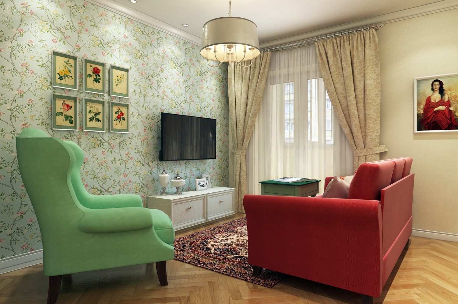 Фото из портфолио Двухэтажная квартира "Уютная Англия" – фотографии дизайна интерьеров на INMYROOM Фото из портфолио Двухэтажная квартира "Уютная Англия" – фотографии дизайна интерьеров на INMYROOM