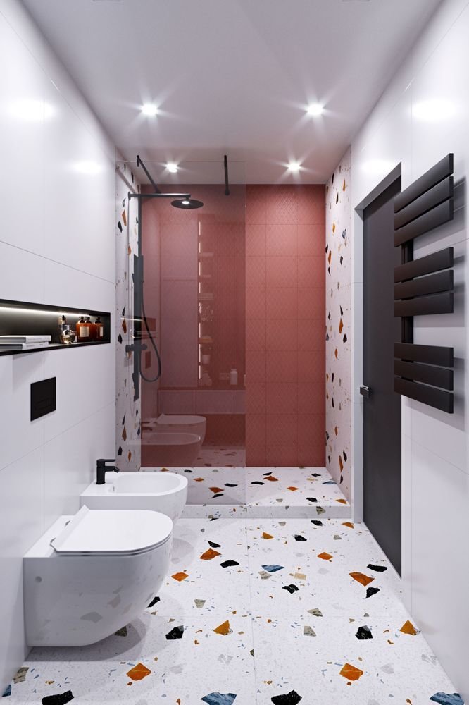 Фотография: Ванная в стиле Современный, Дом, Украина, Проект дня, Ирпень, Таунхаус, 4 и больше, Более 90 метров, Quader Architecture – фото на INMYROOM