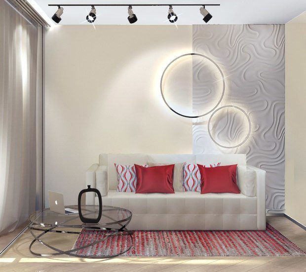 Фото из портфолио 1к.кв. в ЖК Ямайка (62 м.кв) – фотографии дизайна интерьеров на INMYROOM