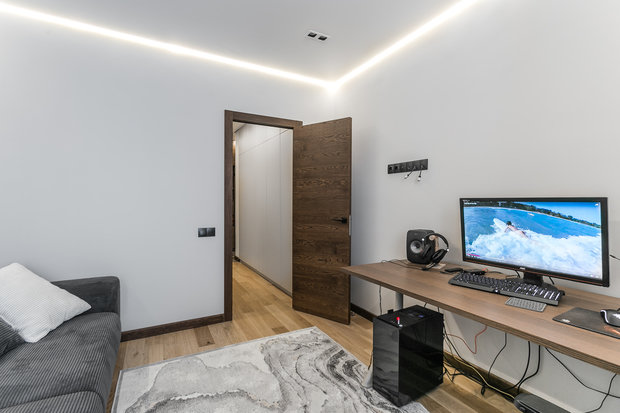 Фото из портфолио Ремонт квартиры в стиле лофт 80 кв. метров – фотографии дизайна интерьеров на INMYROOM