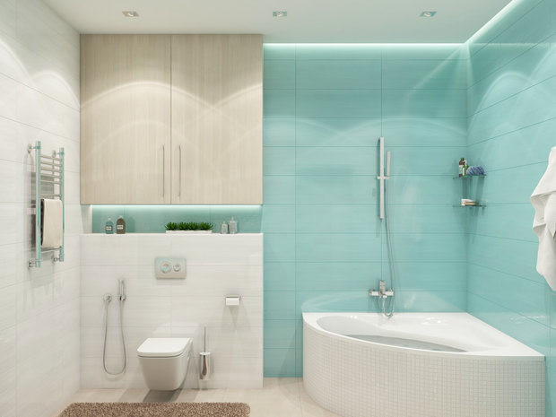 Фото из портфолио Ванная ЖК Бавария – фотографии дизайна интерьеров на INMYROOM