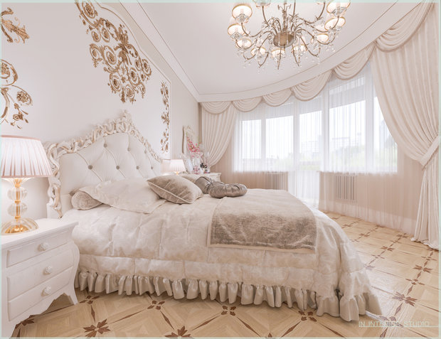 Фото из портфолио Русская Классика – фотографии дизайна интерьеров на INMYROOM