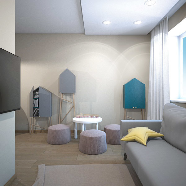 Фото из портфолио Минимализм в цвете – фотографии дизайна интерьеров на INMYROOM