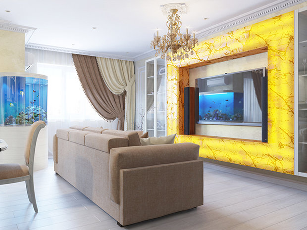 Фото из портфолио Современная классика, г. Сургут – фотографии дизайна интерьеров на INMYROOM