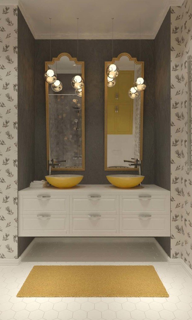 Фото из портфолио Bathrooms – фотографии дизайна интерьеров на INMYROOM