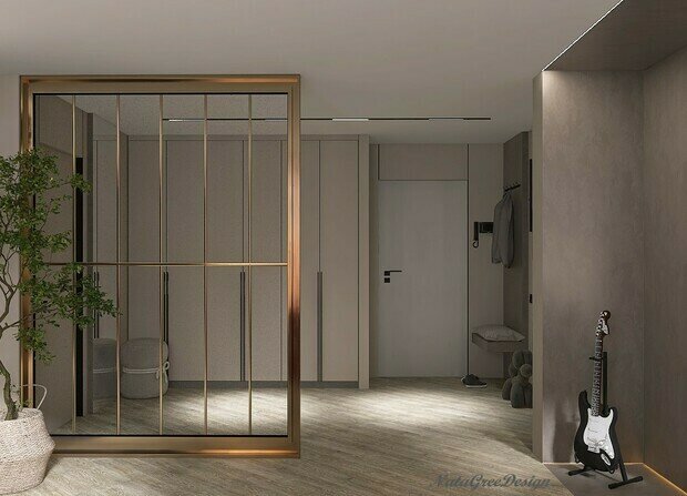 Фото из портфолио Квартира с мужским характером. – фотографии дизайна интерьеров на INMYROOM