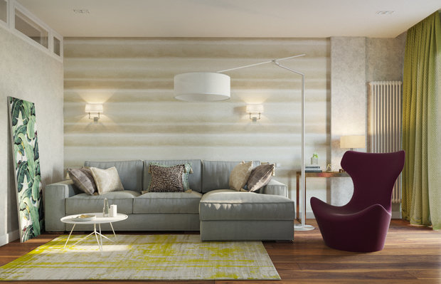 Фото из портфолио квартира 70 м2 в Минске, просп. Независимости – фотографии дизайна интерьеров на INMYROOM