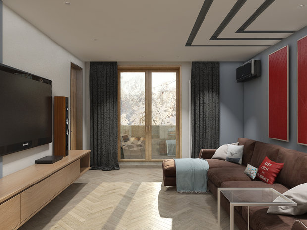 Фото из портфолио Московская квартира со своей историей – фотографии дизайна интерьеров на INMYROOM