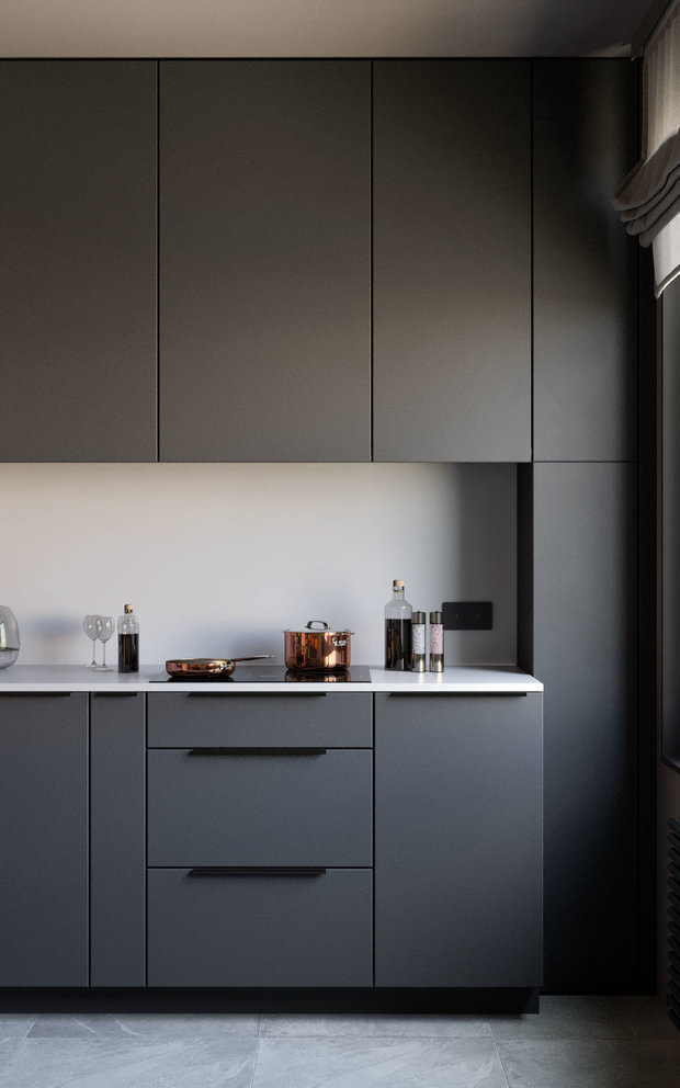 Фотография: Кухня и столовая в стиле Минимализм, Светлана Гаврилова, Дарья Ельникова, OM Design, Бюро «Общая Площадь», Александра Гартке, Студия 20:18, Анастасия Кудряшова, ПРЕМИЯ INMYROOM, Александр Кучин – фото на INMYROOM