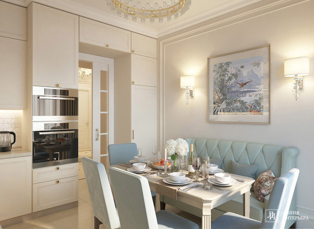 Фото из портфолио Квартира современная классика – фотографии дизайна интерьеров на INMYROOM