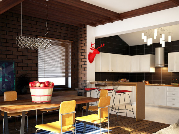 Фото из портфолио Немго Шале – фотографии дизайна интерьеров на INMYROOM