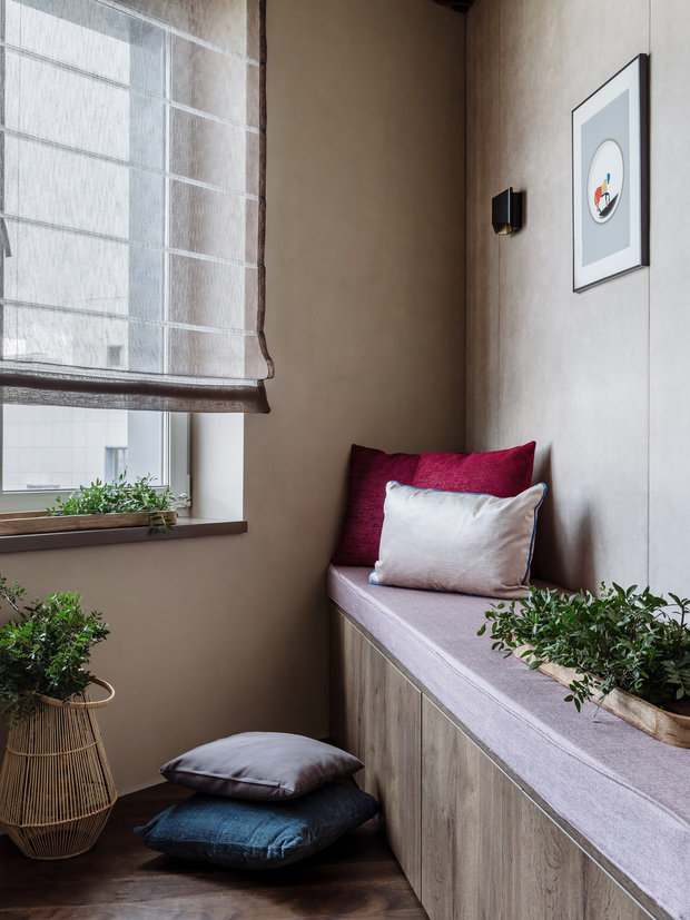 Фотография: Балкон в стиле Современный, Квартира, Проект недели, Москва, 4 и больше, Более 90 метров, Нина Шуберт – фото на INMYROOM