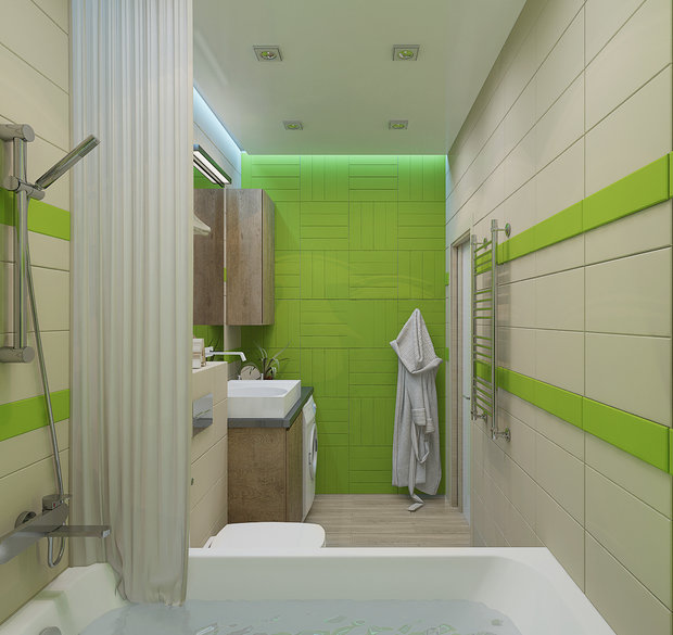 Фото из портфолио Таунхаус для молодой семьи – фотографии дизайна интерьеров на INMYROOM