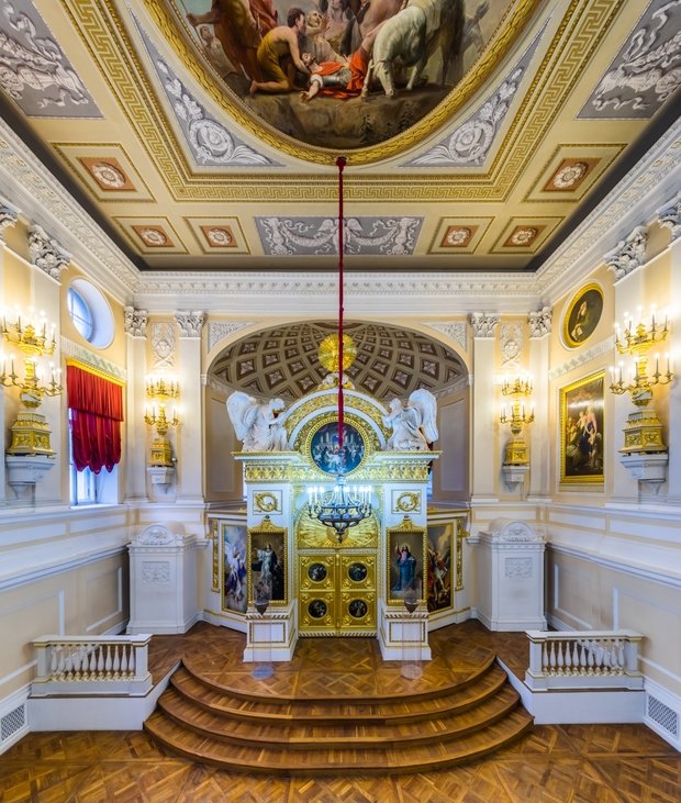 Фото из портфолио Павловский дворец – фотографии дизайна интерьеров на InMyRoom.ru